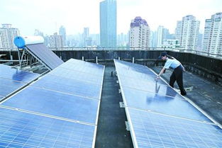 上?，F首個小區屋頂太陽能與風能發電系統，年發電量達5萬度